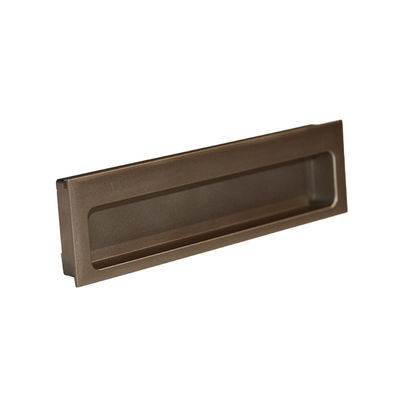 Manillas de gabinete de aluminio de aluminio con cepillo oculto para la cocina