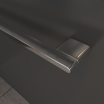 200mm 228mm Matte Cabinet Negro Hardware Manos de mano tira a granel