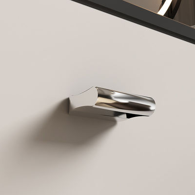 32mm Brushed Nickel Cabinet Hardware Manos de los tiradores para el armario