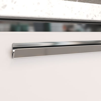 OEM Muebles cepillado Hardware mango de armario de champaña tira 330mm