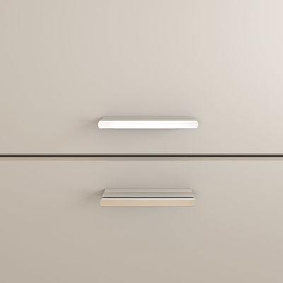 256 mm de aluminio muebles de hardware manija tira para la cómoda