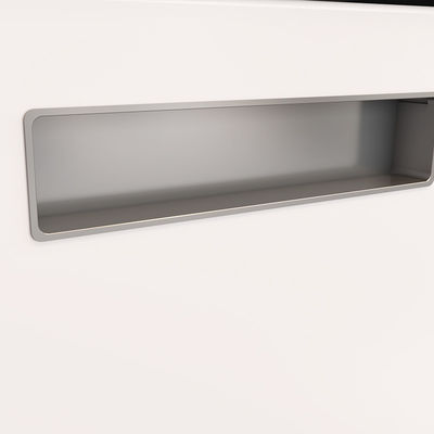 Armo de cocina de aluminio de zinc Manos de armario de dormitorio Manos de armario 129mm personalizado