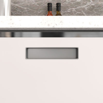Armo de cocina de aluminio de zinc Manos de armario de dormitorio Manos de armario 129mm personalizado