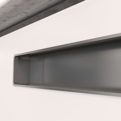 Armo de cocina de aluminio de zinc Manos de armario de dormitorio Manos de armario 129mm personalizado