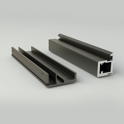 Gola vertical de aluminio para muebles de perfil de la manija para el armario de cocina modular