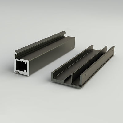Gola vertical de aluminio para muebles de perfil de la manija para el armario de cocina modular