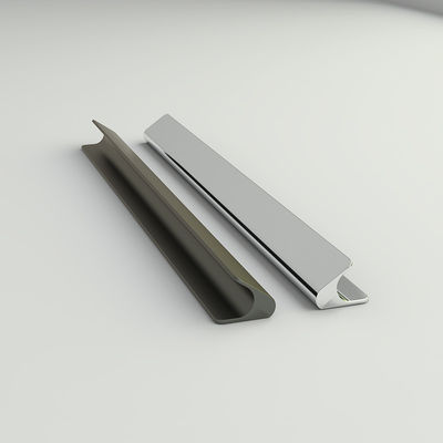 Manilla de hardware de muebles de 128 mm electroplacada para gabinete