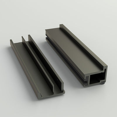 GAINER Cuadro de vidrio de aluminio Muebles de perfil de la manija para el armario