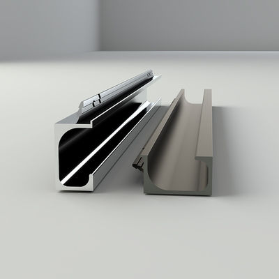 Profil de borde de aluminio anodizante Manija de cocina modular Perfil G