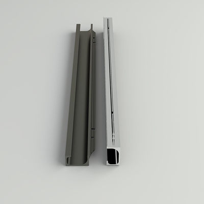 Profil de borde de aluminio anodizante Manija de cocina modular Perfil G