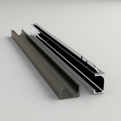 Profil de borde de aluminio anodizante Manija de cocina modular Perfil G