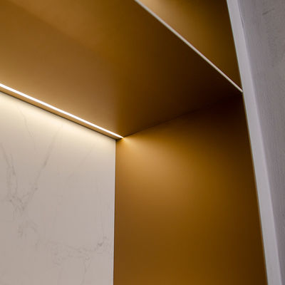 Librería organizadora de cubo de aluminio Estantes de pared personalizados