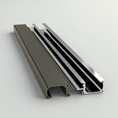 Profile de aluminio de 25 mm de grosor para el armario