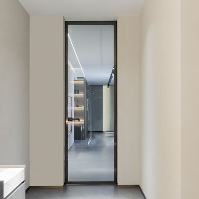 Puertas interiores de aluminio invisibles a prueba de calor para el baño