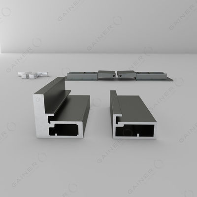 Armarios de almacenamiento modulares OEM Puertas de vidrio de cocina modulares ya hechas