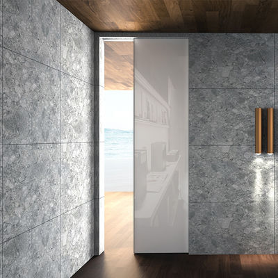 Puertas corredizas de aluminio anodizadas con cavidad oculta