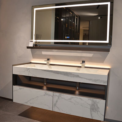 Armario de montaje en la pared Baño de luz LED Vanity Armario de espejo
