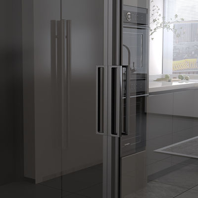 Puertas corredizas de aluminio de 8 pies para patio