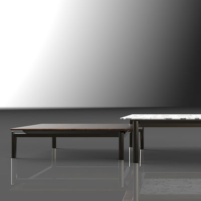 Anti-regresión de aluminio única mesa de té para el mobiliario de la sala de estar