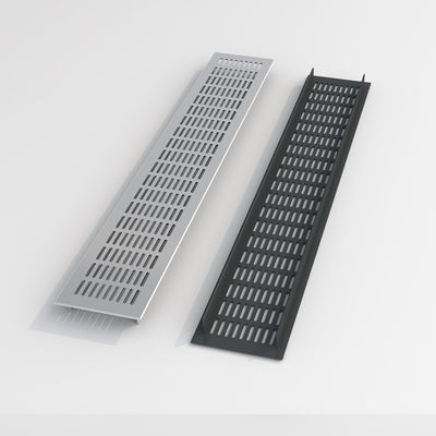 Rejilla lineal de aluminio de aire acondicionado para ventilación de techo decorativo Rejilla de aire de barra lineal