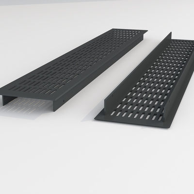 Rejilla lineal de aluminio de aire acondicionado para ventilación de techo decorativo Rejilla de aire de barra lineal