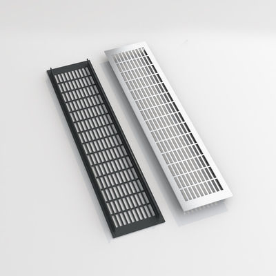 Modelo 3D de puertas de aluminio Rejas de ventilación de aire Resistencia a la corrosión