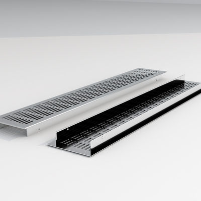 Capa de ventilación de ventilación de agujero decorativo 80 mm Alta rigidez