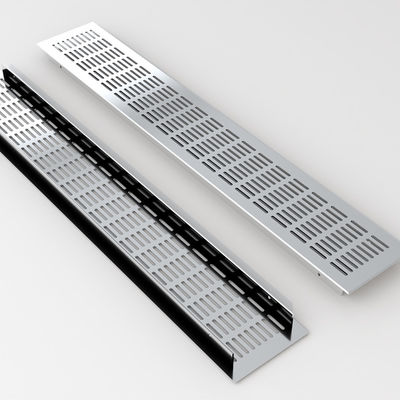 Capa de ventilación de ventilación de agujero decorativo 80 mm Alta rigidez
