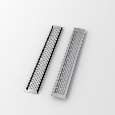Cubierta decorativa de ventilación de aire de aluminio con ventanilla de ventilación de aire profesional Mat negro