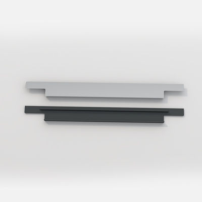 No tóxico Invisible manija de cajón de aluminio encasillado gabinete de cocina manija de tira