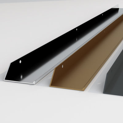 Dormitorio sencillo de aluminio de la maquinaria de la manija del gabinete tira de la puerta del cajón de la cómoda