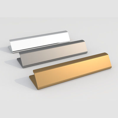 Muebles de aluminio maquinaria de cocina armario cajón borde tira manijas manija oculta para el armario